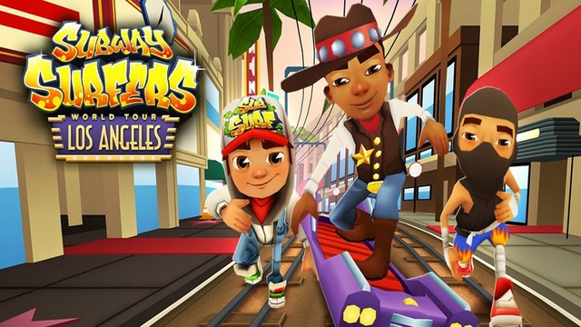 GAME MOBILE SUBWAY SURFERS