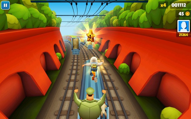 GAME MOBILE NHẸ NHÀNG SUBWAY SURFERS