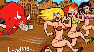 TOP 6 GAME CHẠY ĐUA SIÊU HÀI HƯỚC DÀNH CHO ĐIỆN THOẠI IPHONE, IPAD GAME, ĐUA XE, GAME HAY IOS A BIKINI BULL RUN 1.0 IOS