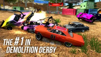 TOP 6 GAME ĐUA XE TỐC ĐỘ DÀNH CHO IPHONE, IPAD LÀM ĐẸP - MAKEUP, ĐUA XE, GAME HAY IOS DEMOLITION DERBY MULTIPLAYER 1.1.0 IOS