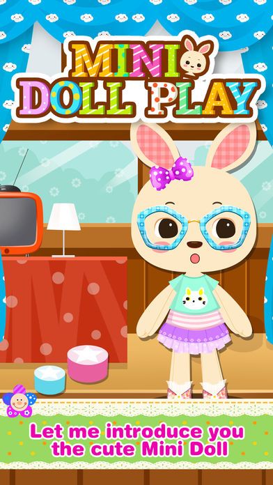 FACE MY TALKING BUNNY AA: VIRTUAL DOLL MAKEOVER SALON CENTER – KIDS FREE GAME 1.0 IOS