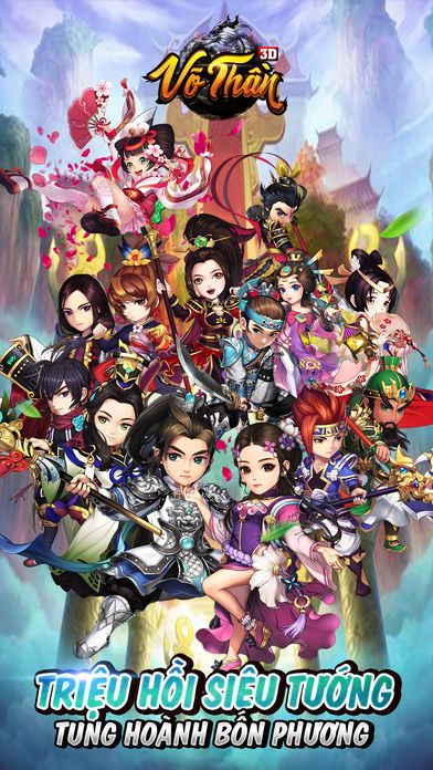 TOP 6 GAME CỔ TRANG ẤN TƯỢNG NHẤT DÀNH CHO TRÌNH DUYỆT IOS GAME CỔ TRANG, GAME HAY IOS VÕ THẦN 3D 1.0 IOS