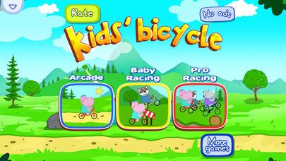 TOP 6 GAME CHẠY ĐUA SIÊU HÀI HƯỚC DÀNH CHO ĐIỆN THOẠI IPHONE, IPAD GAME, ĐUA XE, GAME HAY IOS KIDS BICYCLE 1.0.2 IOS