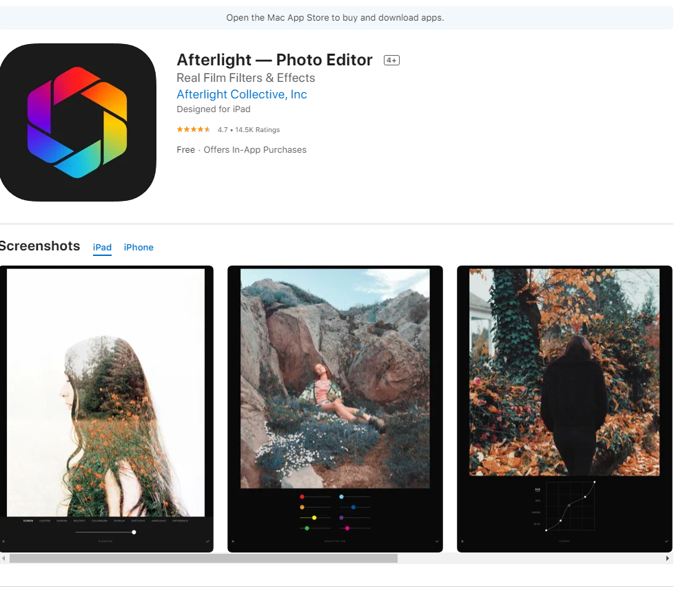 TOP 10 ỨNG DỤNG CHỈNH SỬA ẢNH TRÊN IOS MIỄN PHÍ ĐỈNH NHẤT 2022 ỨNG DỤNG, HƯỚNG DẪN AFTERLIGHT TOP 10 ỨNG DỤNG CHỈNH SỬA ẢNH TRÊN IOS MIỄN PHÍ ĐỈNH NHẤT 2022