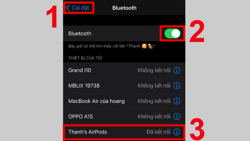 CÀI ĐẶT AIRPODS SAU KHI ĐÃ KẾT NỐI CAI DAT THIET BI AIRPOD TOÀN TẬP CÁCH SỬ DỤNG TAI NGHE AIRPODS TRÊN IPHONE TỪ A ĐẾN Z