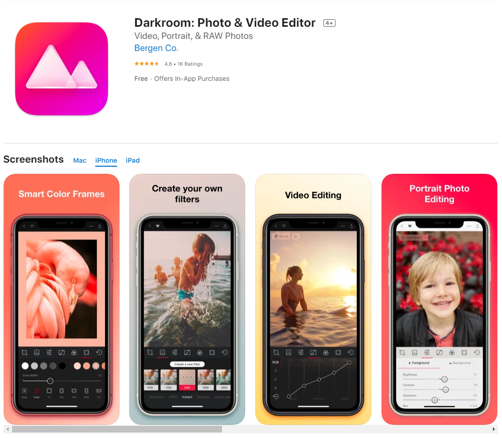 TOP 10 ỨNG DỤNG CHỈNH SỬA ẢNH TRÊN IOS MIỄN PHÍ ĐỈNH NHẤT 2022 ỨNG DỤNG, HƯỚNG DẪN DARKROOM TOP 10 ỨNG DỤNG CHỈNH SỬA ẢNH TRÊN IOS MIỄN PHÍ ĐỈNH NHẤT 2022